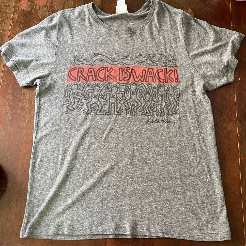 Keith Haring “Crack is Wack” T-Shirt - SIZE M